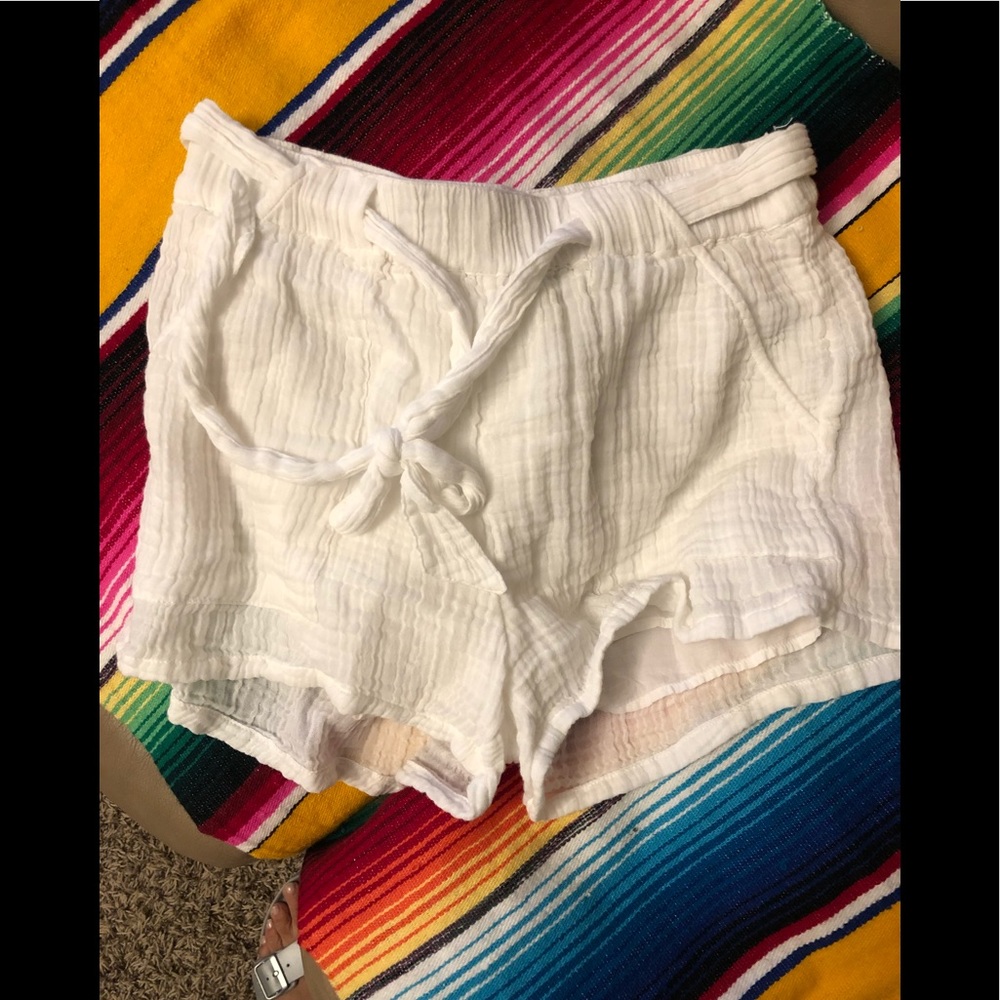 White shorts